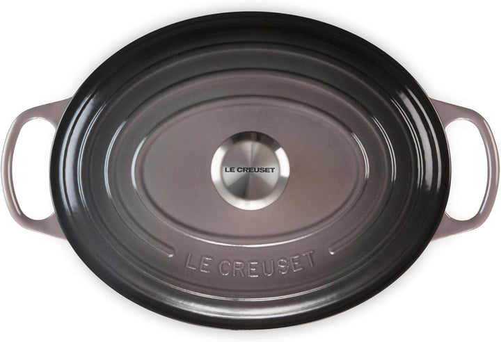 Le Creuset Signature Gusseisen-Bräter mit Deckel, Ø 29 cm, Oval, Für alle Herdarten und Induktion ge