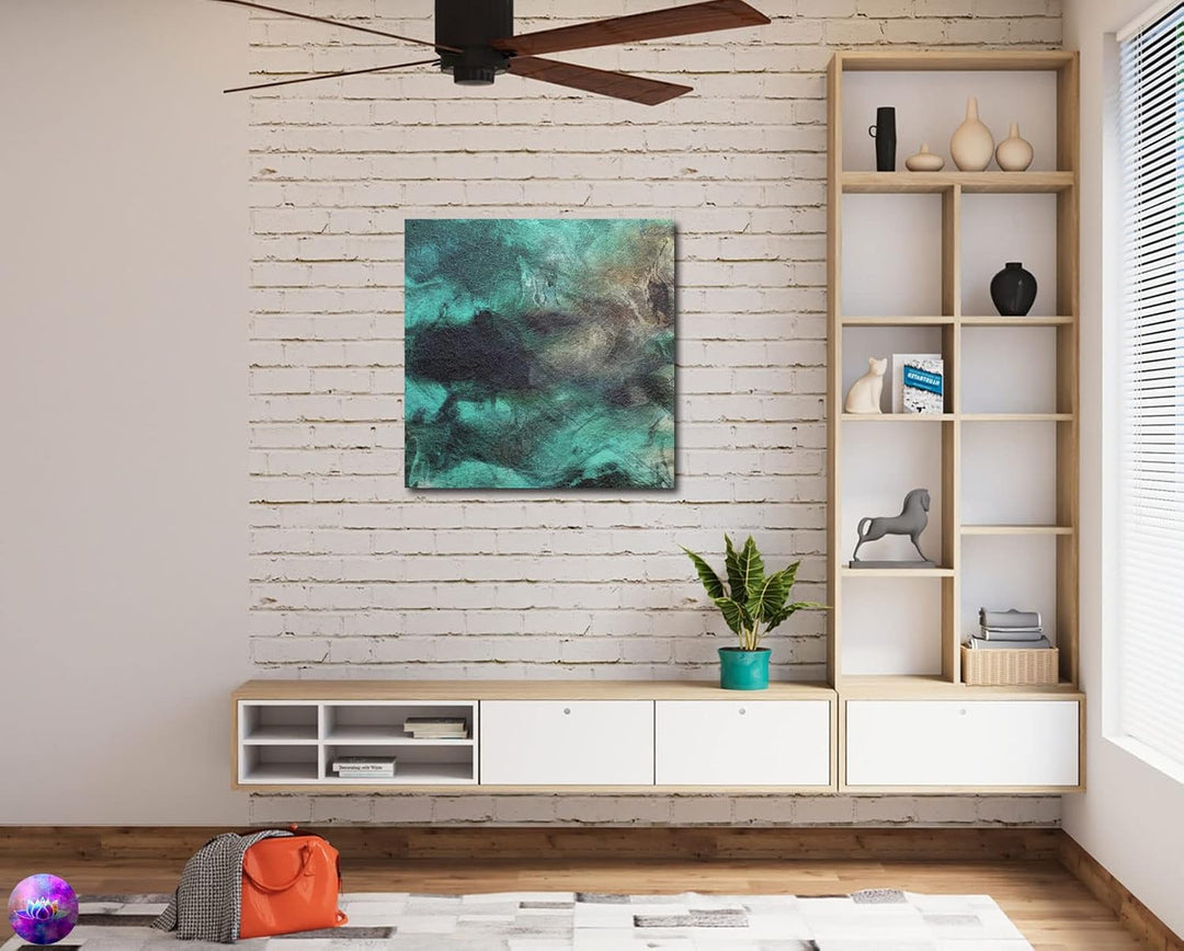 Original Gemälde Abstrakte Malerei Unikat - Strukturgemälde Acrylgemälde Moderne Kunst Wandkunst Hom