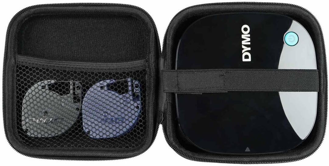 caseroxx Schutztasche für Etikettendrucker passend für Dymo Letratag 200B Etikettendrucker Beschrift