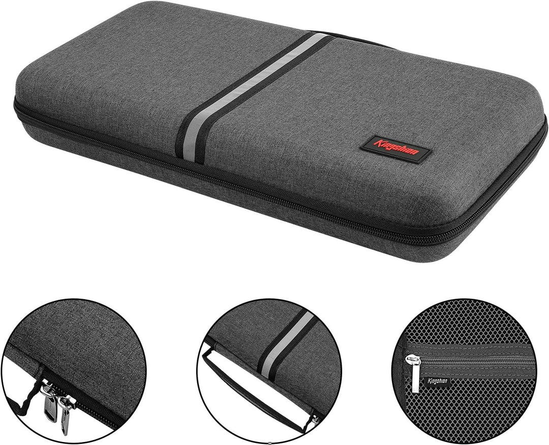 Hard 75% Keyboard Case, Hard Travel Storage Case for 84 Key Portable Keyboard, Compatible with Keych