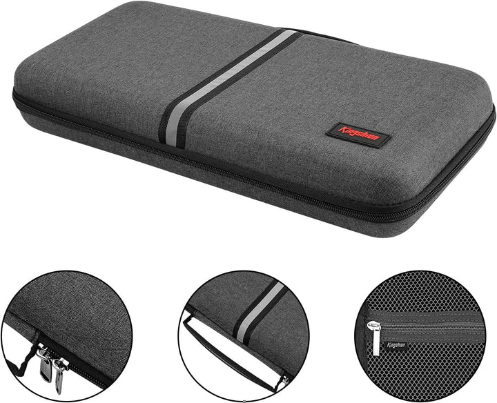 Hard 75% Keyboard Case, Hard Travel Storage Case for 84 Key Portable Keyboard, Compatible with Keych