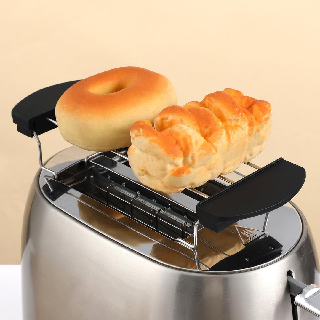 Operitacx Toaster Warming Rack Edelstahl Sandwich Racks Brot Toast Rack Brot Laib Scheibenhalter Gri