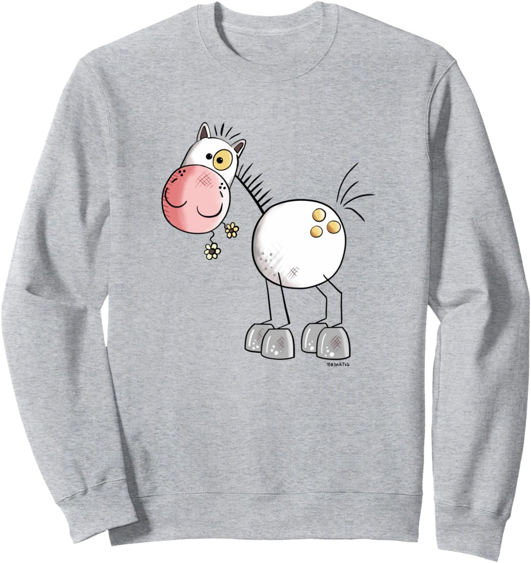 Sweet Pferd I Schimmel Pony I Reiter Fun I Pferde Sweatshirt