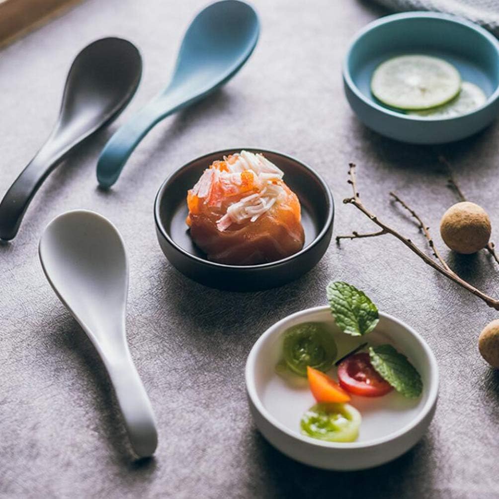 HEMOTON Dipschalen Keramik Saucenschälchen Sushi Soja Saucen Sojasauce Ketchup Gewürz Veginer Dipsch