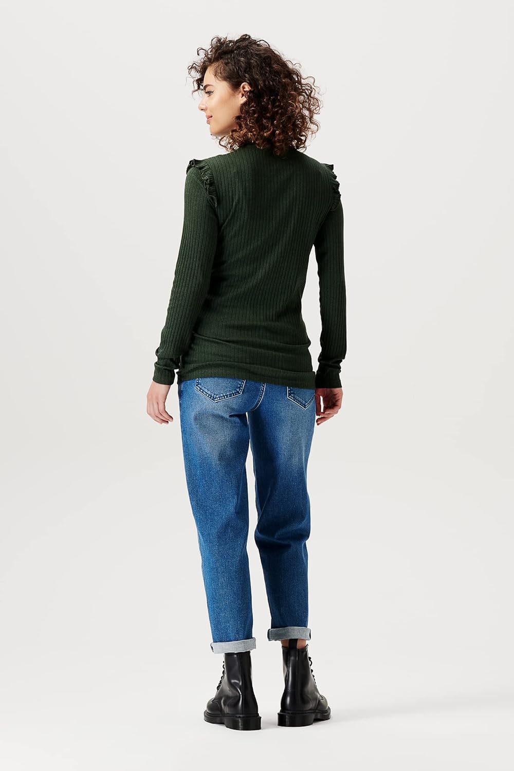Supermom Damen Tee Bristol Long Sleeve T-Shirt 40 Thyme - P967, 40 Thyme - P967