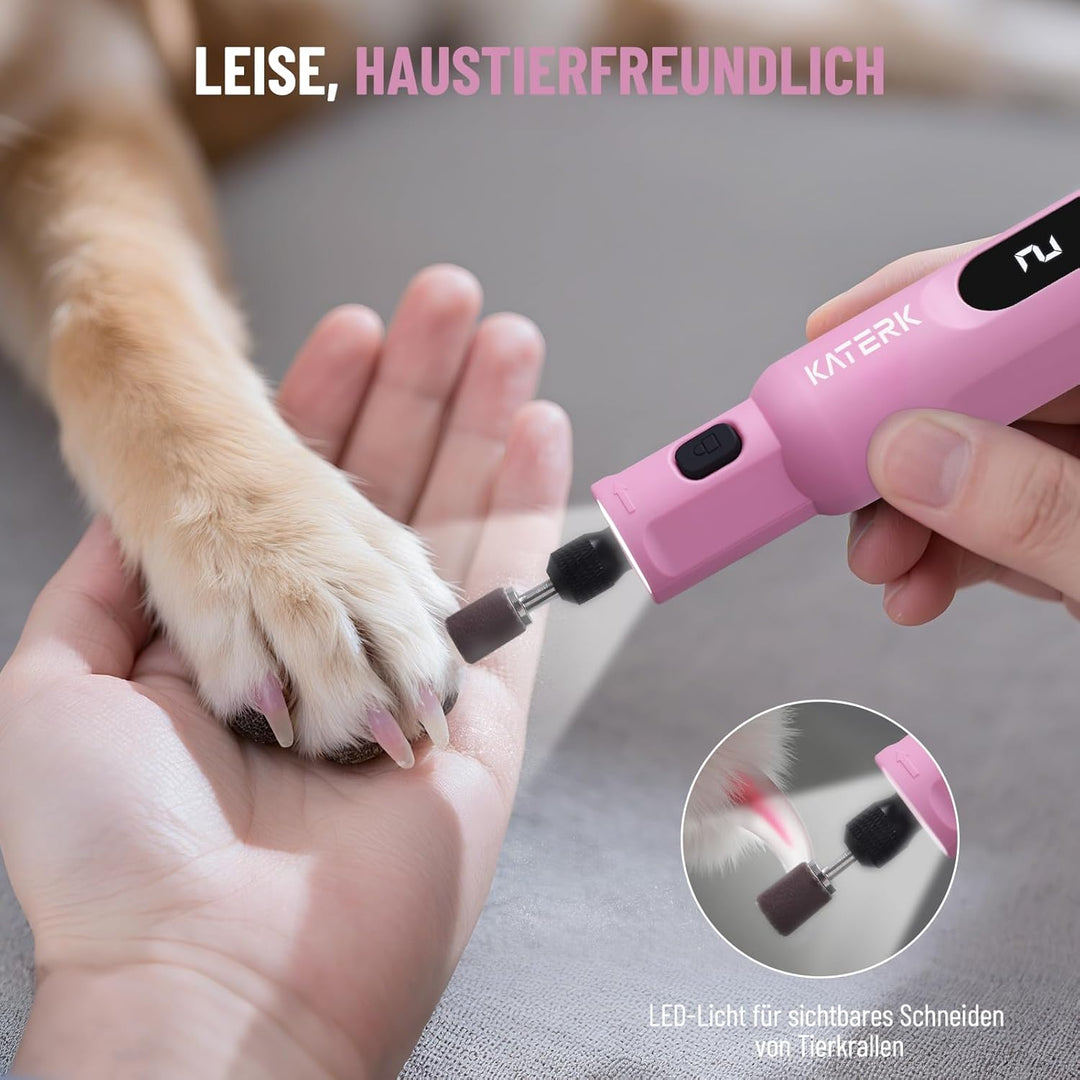 Katerk Mini Akku Multifunktionswerkzeug,5 Gang Rotationswerkzeug Set,5000-20000 U/min & 70 Zubehörte