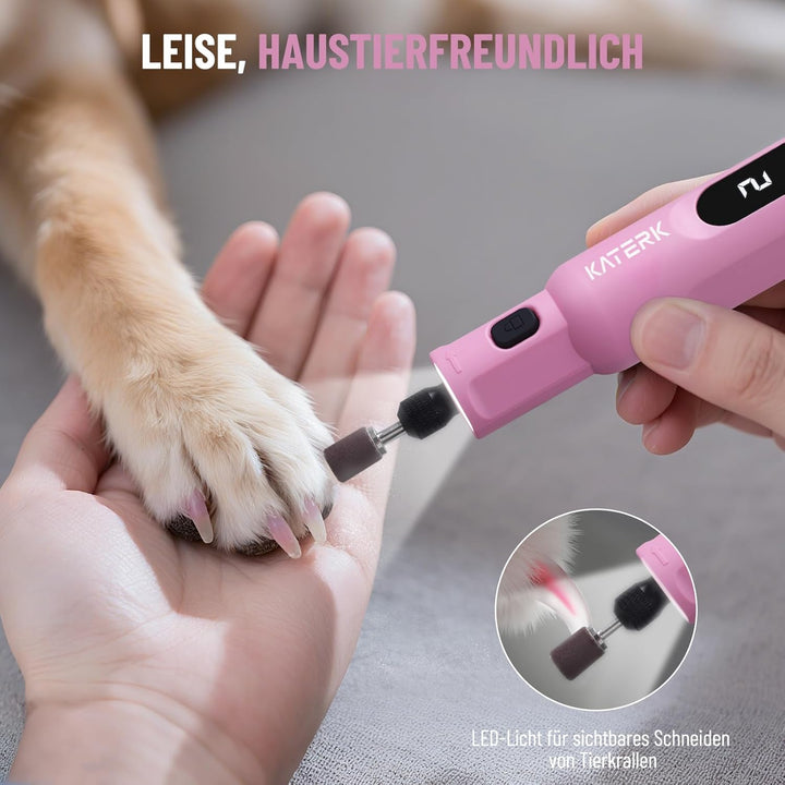 Katerk Mini Akku Multifunktionswerkzeug,5 Gang Rotationswerkzeug Set,5000-20000 U/min & 70 Zubehörte