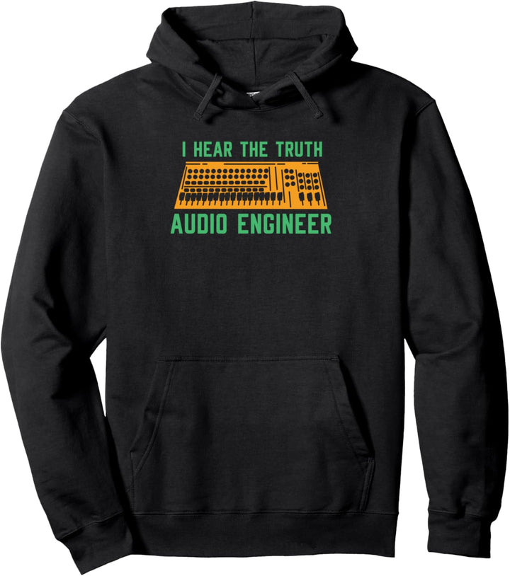 Veranstaltungstechniker Mischpult Lustiges HifiTontechniker Pullover Hoodie