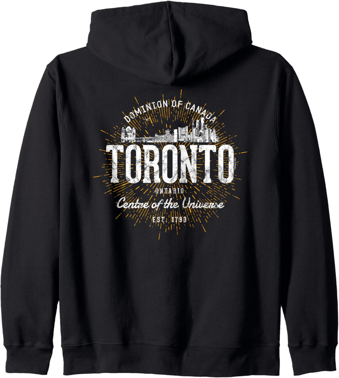 Kanada Vintage Stil Retro Toronto Kapuzenjacke