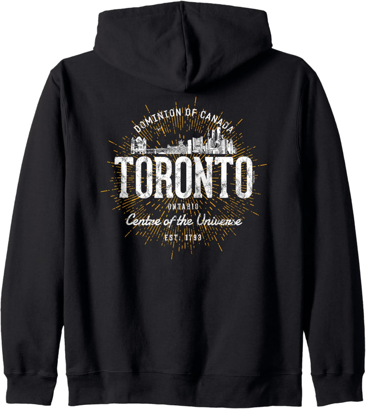 Kanada Vintage Stil Retro Toronto Kapuzenjacke