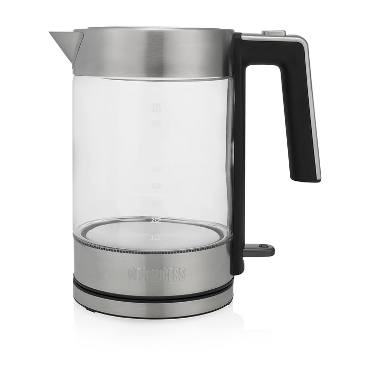 Princess 236041 Glas-Wasserkocher London - 1,7 l Volumen - Einzigartiges Design 1,7 Liter, 1,7 Liter