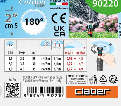 Claber – Kit Colibri 50 m ohne Programmierer