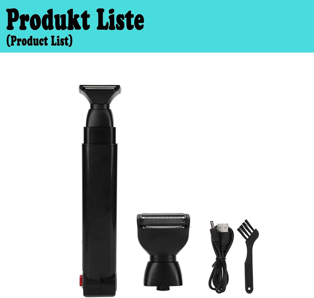 Körpertrimmer Elektrischer Herren, HerrenRückenrasierer, Kabelloser Rasierer, Körperrasierer, Arm Ki