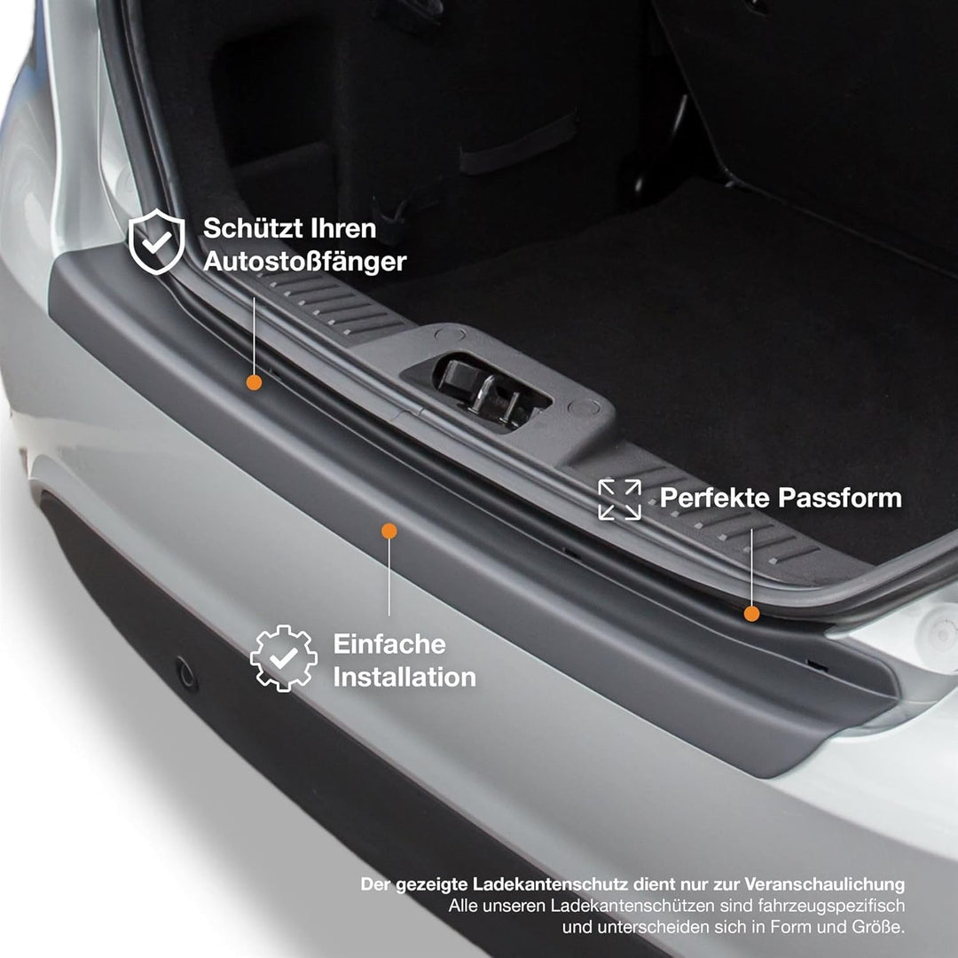 Travall Protector Stossstangenschutz Kompatibel Mit Volkswagen Polo Fliessheck Mk5 2014-2017 TBP1050