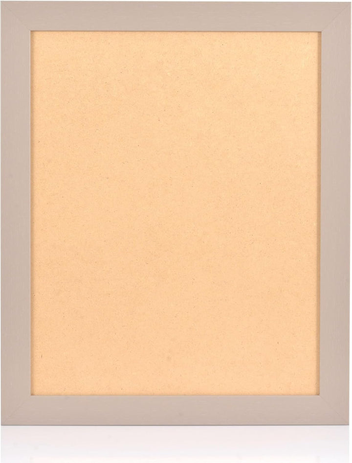 Stallmann Design Bilderrahmen 80x80 cm grau Holz mit Acrylglas Rahmen-Breite 40mm Posterrahmen Wechs