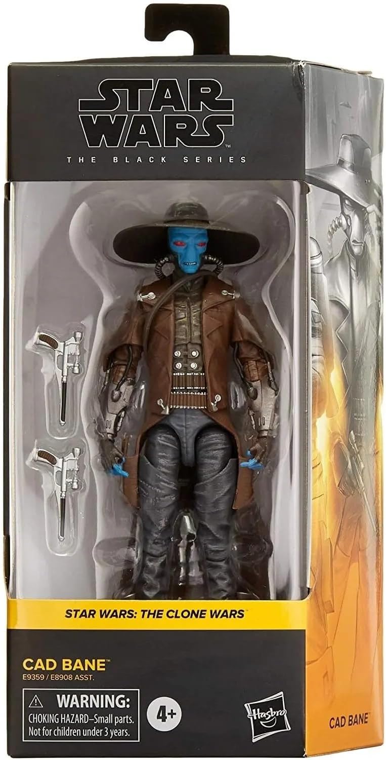 Star Wars The Black Series Cad Bane Spielzeug 15,2 cm The Clone Wars Figur, Spielzeug für Kinder ab