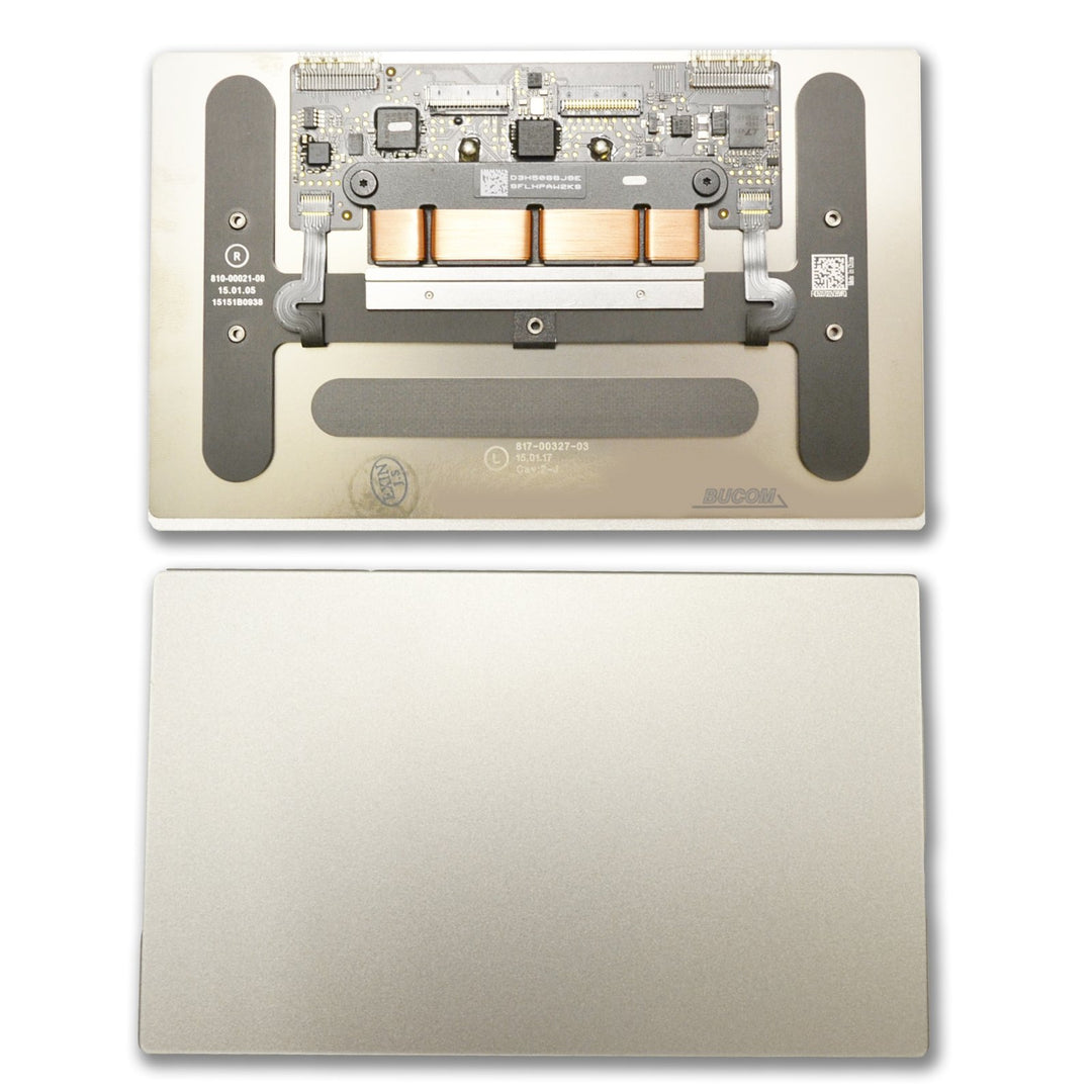 Bucom Trackpad Touchpad für Apple MacBook Pro 12" Force A1534 2015 Silber