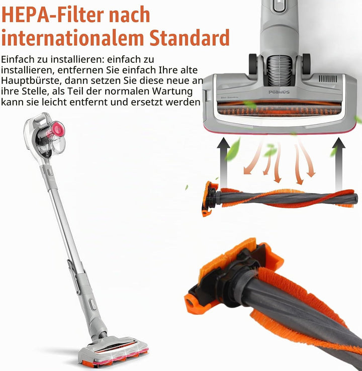 Staubsauger-Rollenbürste, Hauptbürste Reinigungsbürste Ersatzteile, Rollenbürste Ersatz Für Philips