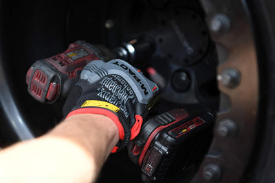 Mechanix Herren MPT-52-012 Handschuhe mit Stossschutz, Schwarz/Rot, XXL EU XXL Schwarz/Rot, XXL Schw