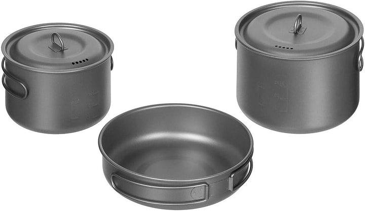 Fox Outdoor Kochset, Titan, 5-teilig