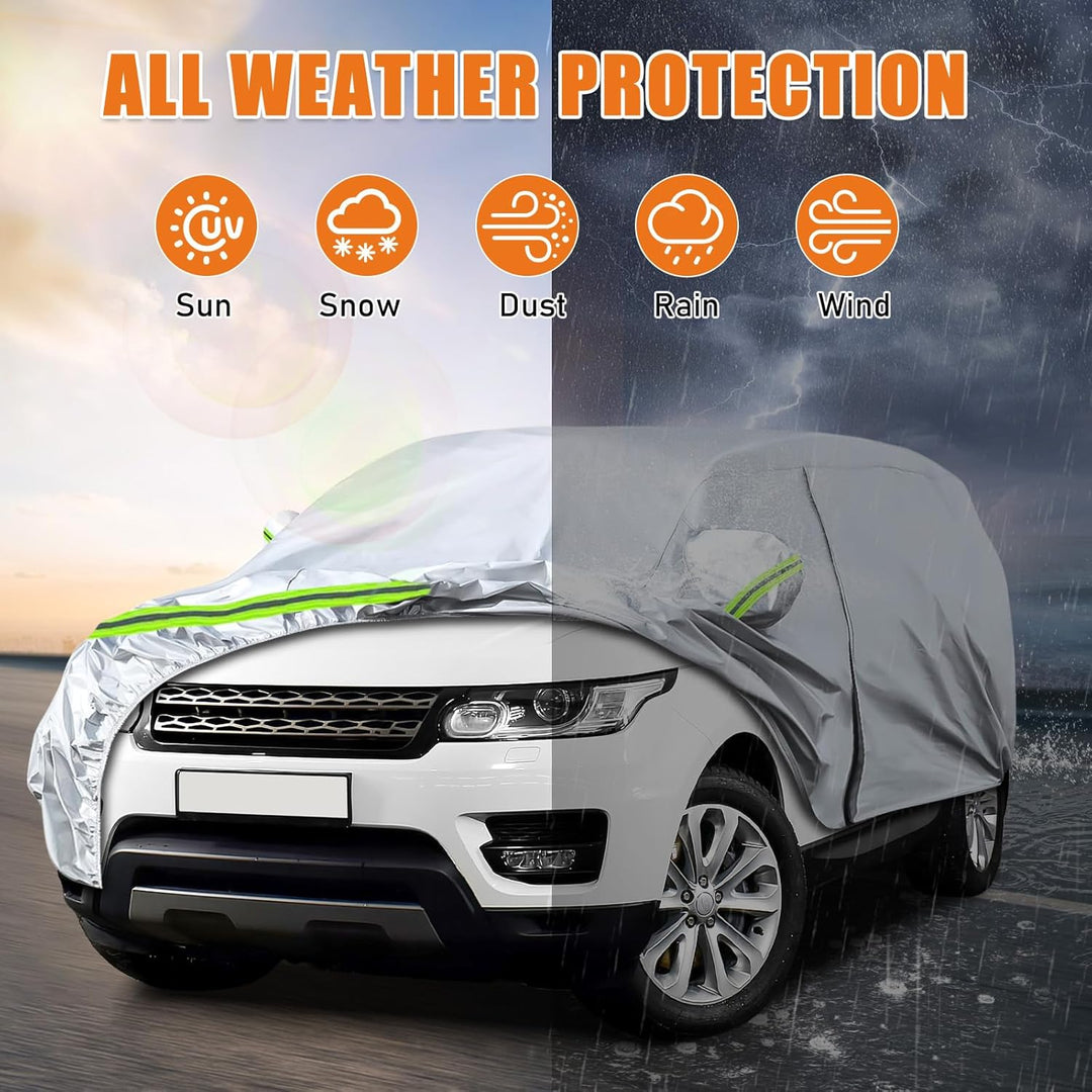 Autoabdeckung Wasserdicht Passend für Land Rover Range Rover Sport 2005-2025, Vollgarage Autoplane A