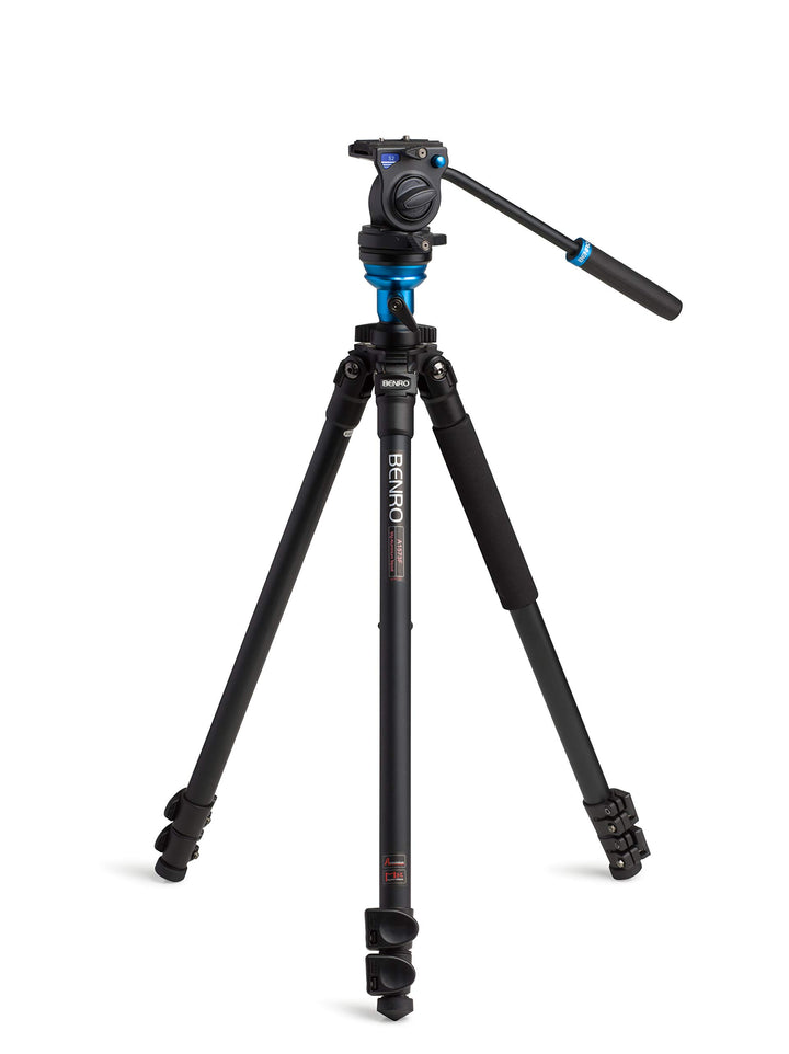 Benro A1573FS3 Videostativsatz (Einzelne Beine) Aluminum Single Leg Tripod Kit S2, Aluminum Single L