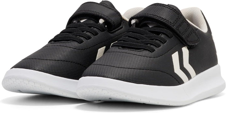 hummel Unisex Kinder Top Star In. Jr Football Shoe 28 EU Black White, 28 EU Black White