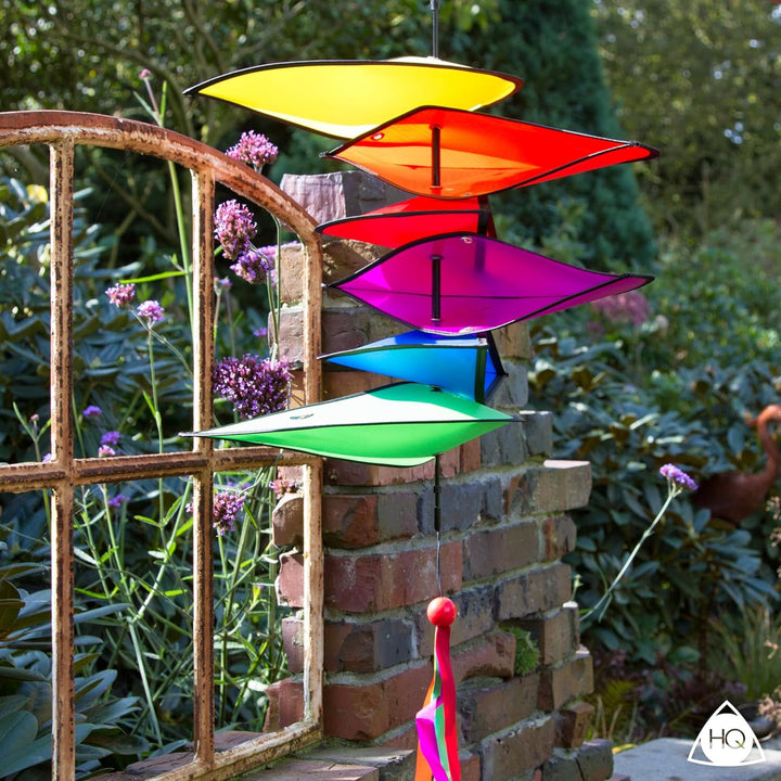 HQ Windspiration 110252 - Dreamcatcher, UV-beständiges und wetterfestes Windspiel - Länge: 75 cm, Ø: