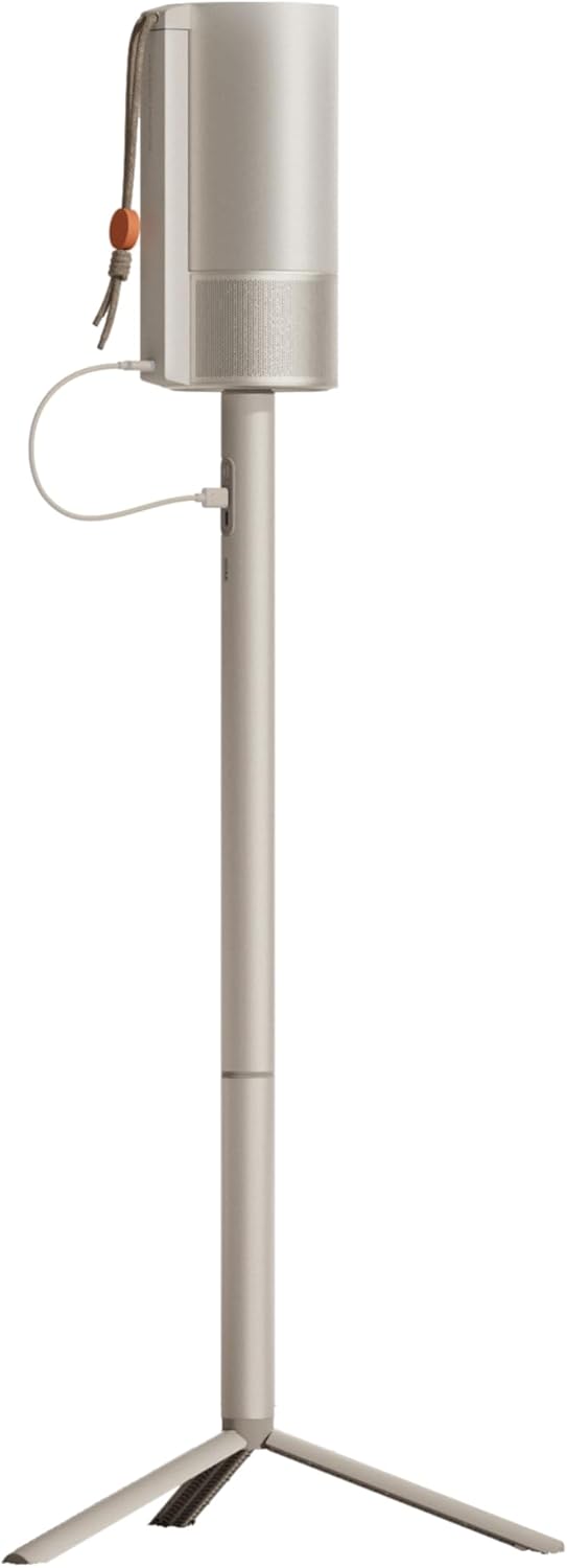 XGIMI MoGo 3 Pro 1080P Mini-Projektor, mit PowerBase-Ständer, Google TV mit lizenziertem Netflix, in