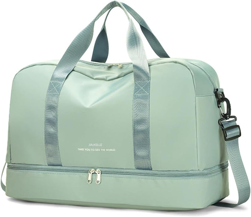 CORIOS Nylon Sporttasche für Herren/Damen Reisetaschen Duffle Bag Weekender Übernachtung Tasche Fitn