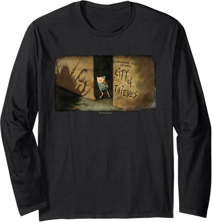 Adventure Time City of Thieves Card Langarmshirt