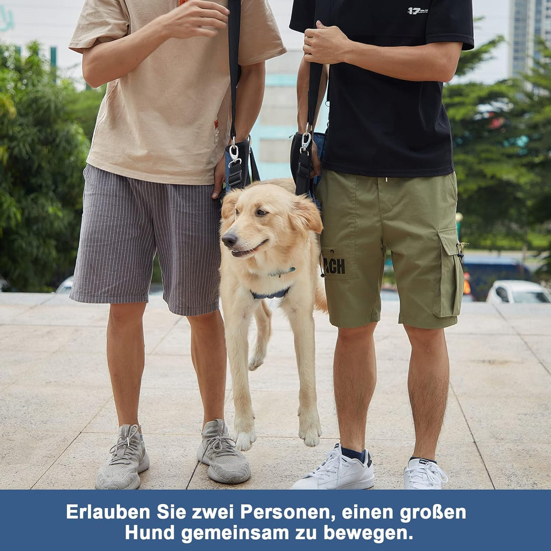 Coodeo Hundetragegurt, Notfallrucksack Haustierbeine Unterstützung & Rehabilitation Hundeliftgeschir