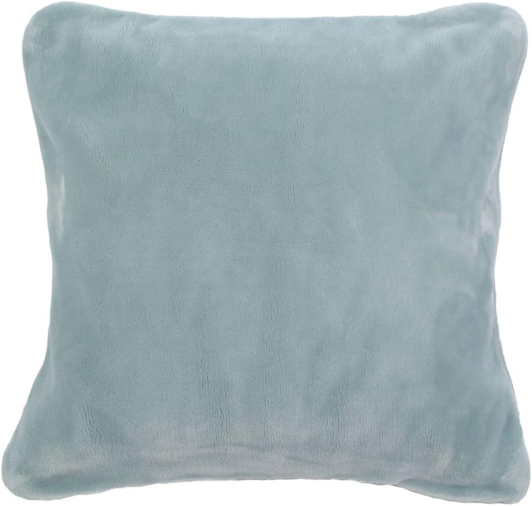 Gözze - Premium Cashmere-Feeling Kissenbezüge, 500 g/m², 50 x 50 cm - Aqua, Aqua