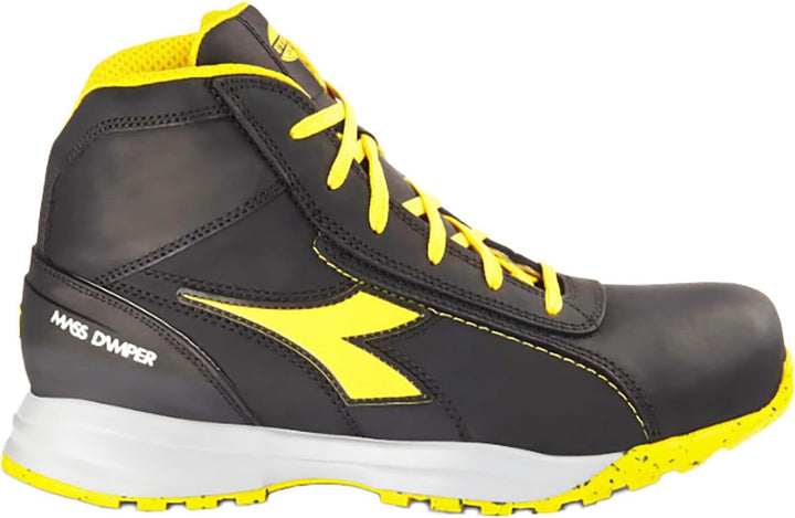 UTILITY DIADORA Unisex Glove MDS Mid S3 HRO SRC Bootsschuh 40 EU Schwarz, 40 EU Schwarz