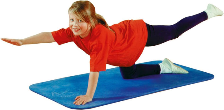 AIREX Fitness 120, Gymnastikmatte, blau, ca. 120 x 60 x 1,5 cm