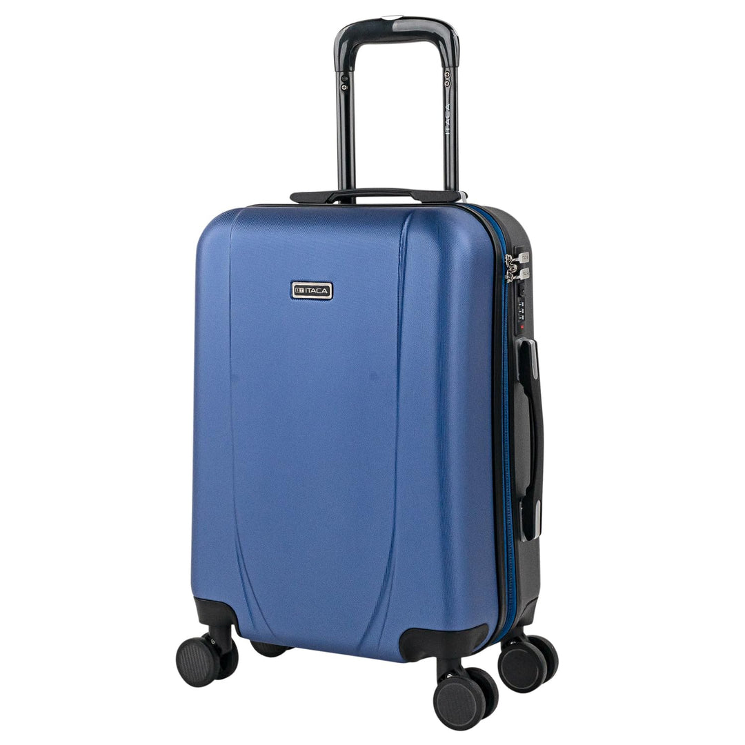 ITACA - Trolley handgepäck Cabin Trolley Koffer reisekoffer hartschalenkoffer mit zahlenschloss - Ka