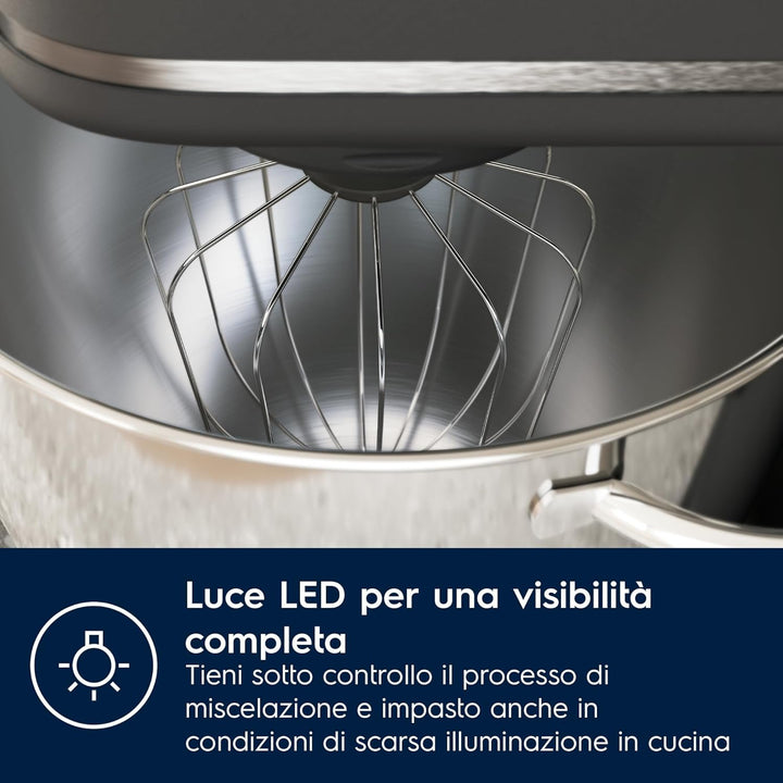Electrolux Küchenmaschine Planetaria Multifunktions-Küchenmaschine, E6KM1-4BPT, Kitchen Assistent Ma