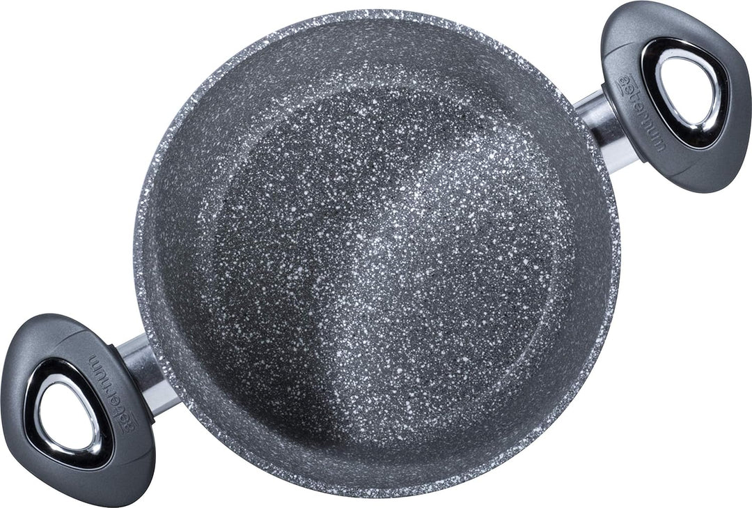 Aeternum Madame Petravera 3.0 Full Induction Kochtopf, 2 Griffe aus Aluminium, induktionsgeeignet, 2