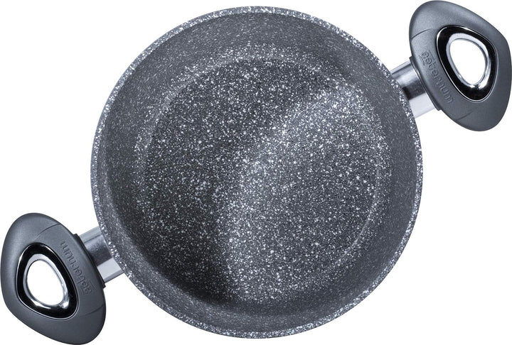 Aeternum Madame Petravera 3.0 Full Induction Kochtopf, 2 Griffe aus Aluminium, induktionsgeeignet, 2