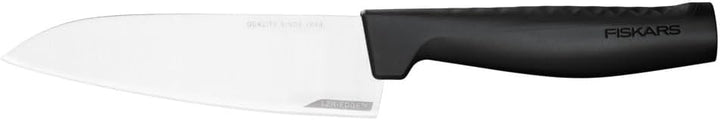 Fiskars Kochmesser, Hard Edge, Elegantes Design, Gesamtlänge: 25,1 cm, Rostfreier Stahl/Kunststoff,