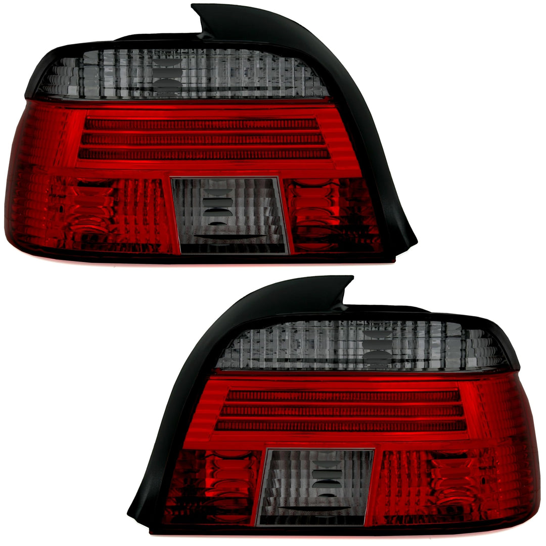 AD Tuning 960323 Rückleuchten Set (2-teilig), Klarglas Rot Smoke, Facelift Optik