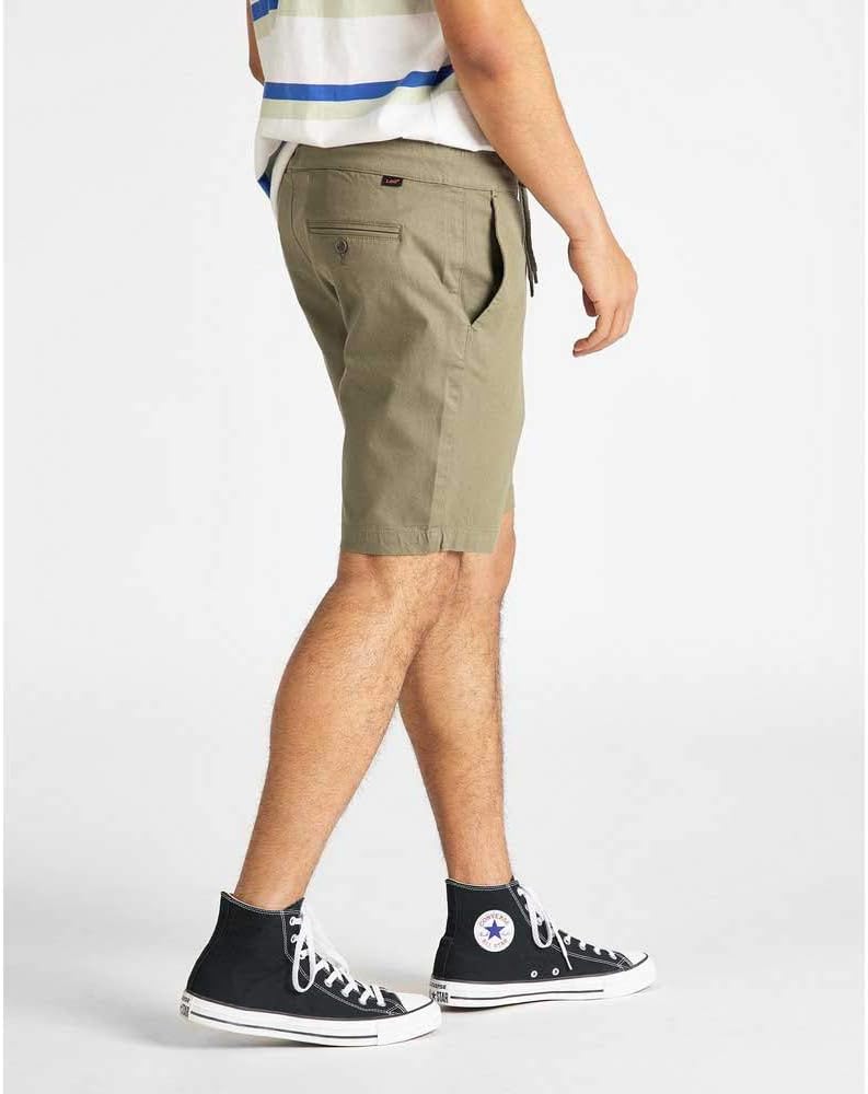 Lee Herren Shorts 50 (Herstellergrösse: 30) Grün (Lichen Green 82), 50 (Herstellergröße: 3