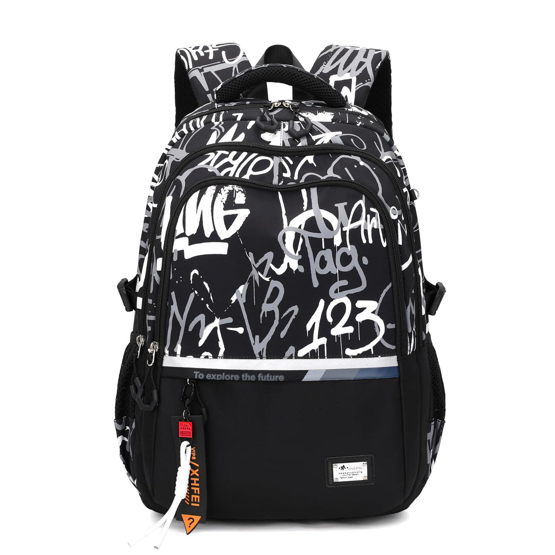 Amythe Schulrucksack Teenager Rucksack für Jungen - Wasserdichter Casual Daypack, Schulranzen Ideal