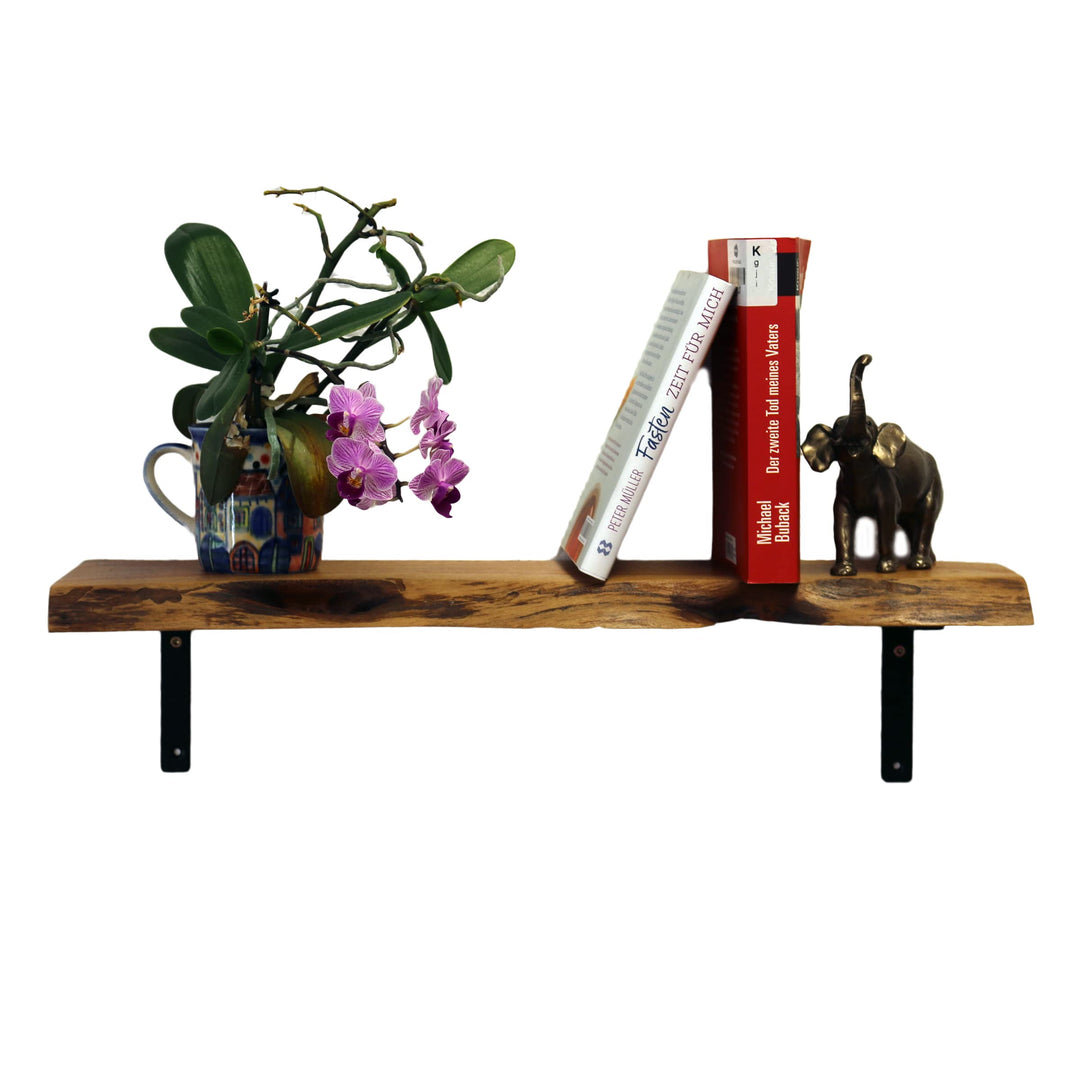 Gall&Zick Wandregal Massivholz, Regalbrett Akazienholz