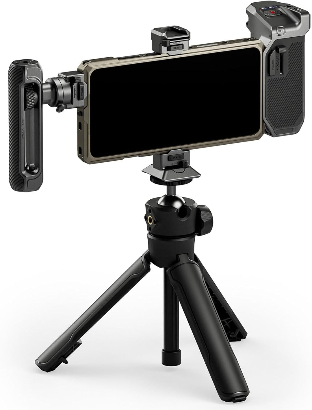 Tilta Khronos Oppo Find X9 Ultra Creator Kit Tundra Umber, Video-Rig mit Käfigcase, 5000mAh Akkugrif