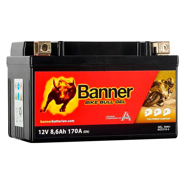 Banner 509 01 Gel Akku Moto Bike Bull