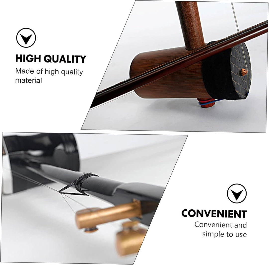 VICASKY 4 Stück Mandolinen-Saiten mit Schlaufenende,Mandolinen-Ersatzsaiten aus Edelstahl traditione