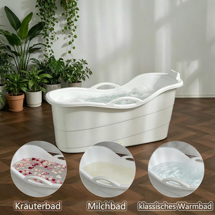 Mobile Badewanne Mit Ablaufschlauch Geeignet Für Erwachsenenbadewannen, Kinderbadewannen Und Kinders