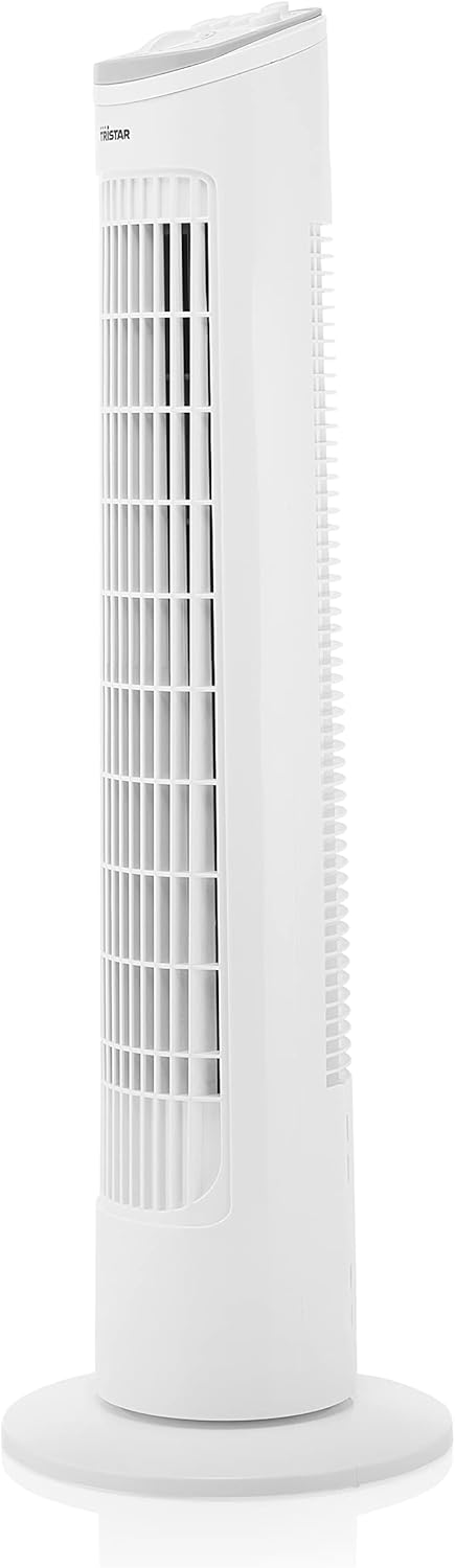 Tristar VE-5864 Turm-Ventilator, Oszillierend 85°, 40 Watt Leistung, mit Timerfunktion, optimal für