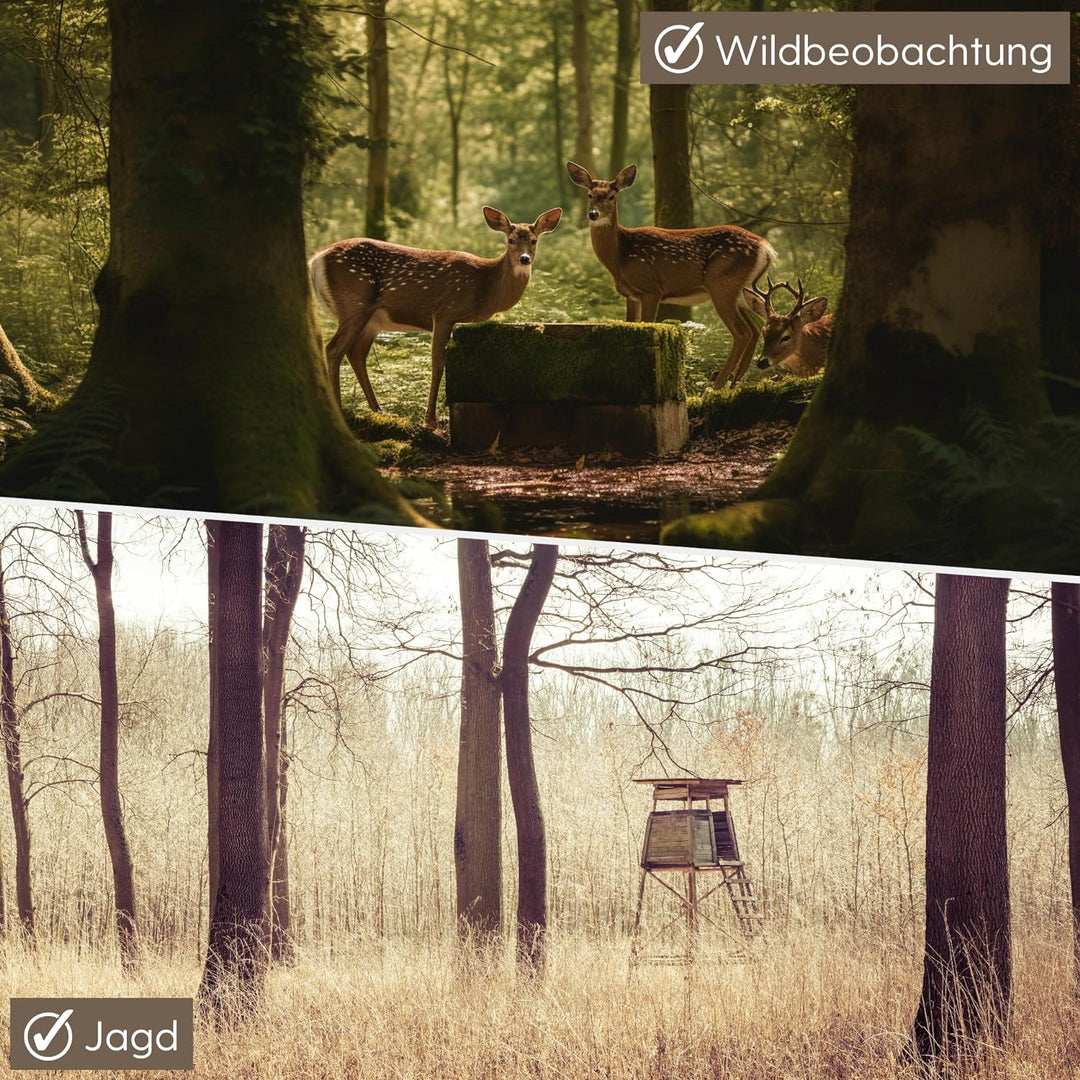 Leimüller Wildfutter 10 Fiber 20 kg - Gentechnikfreies Rehfutter 20KG - Haferfrei für REH, Rotwild &